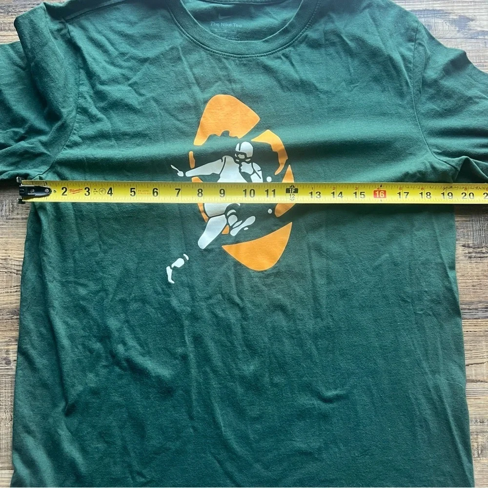 Nike Men’s Green 1960'S Green Bay Packers Logo Short Sleeve Tee Size Medium